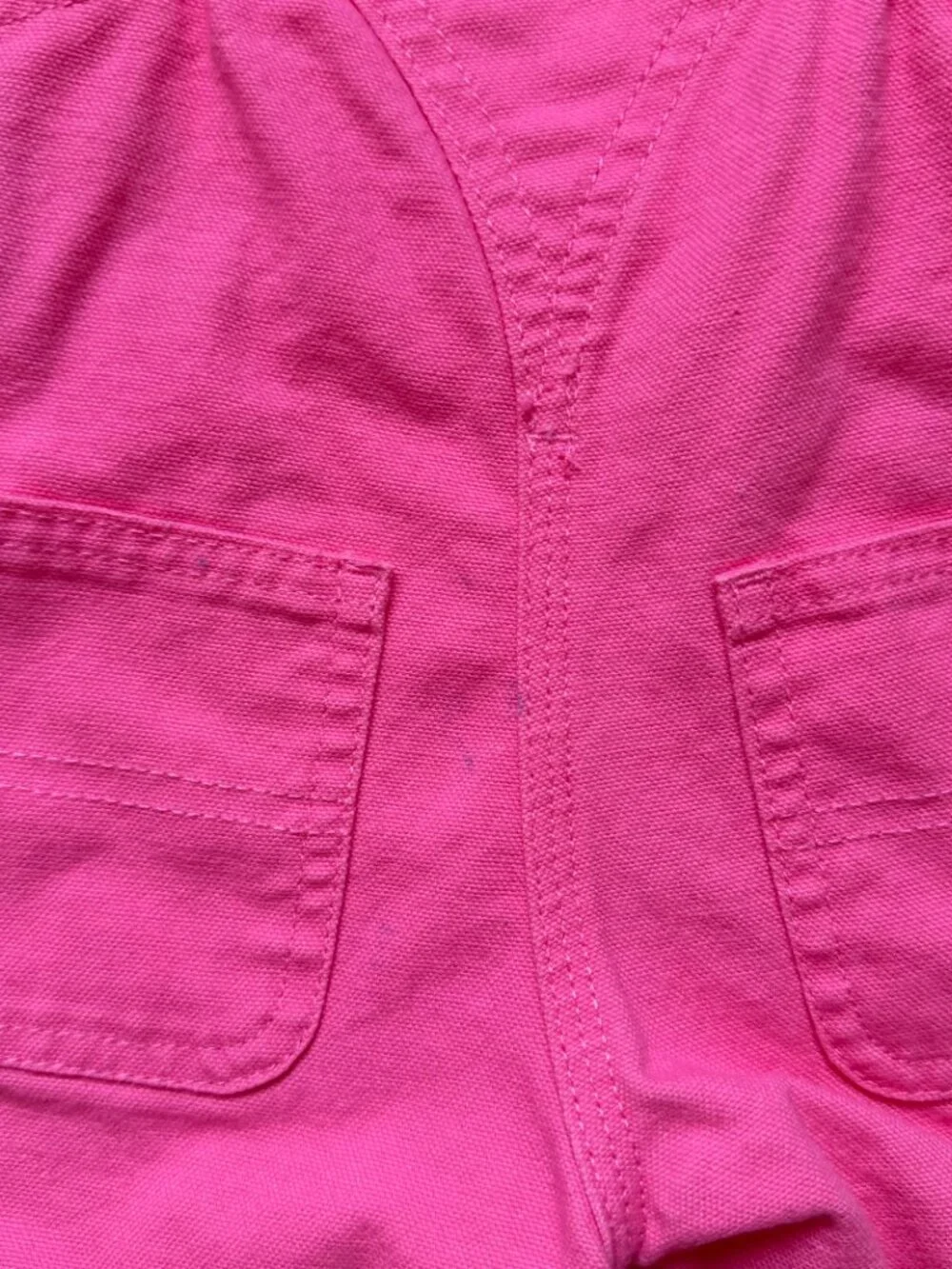 Carhartt Pink Overalls 100% Cotton size 3 months